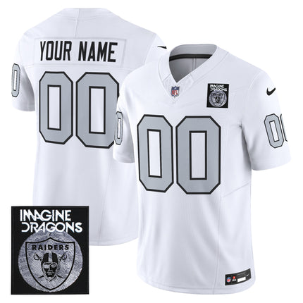 Imagine Dragons x Las Vegas Raiders Vapor Limited Custom Jersey - All Stitched
