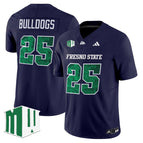 Navy / #25 Bulldogs / S