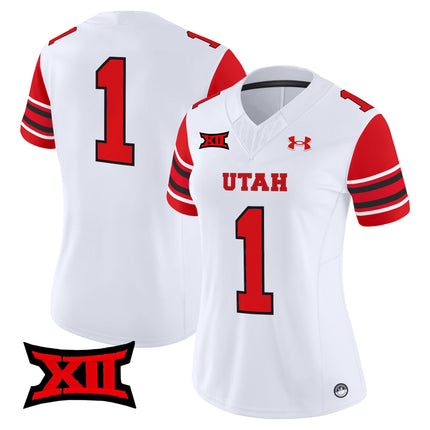 Women's Utah Utes 2025 Vapor Limited Jersey - All Stitched