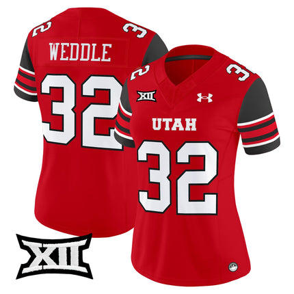Women's Utah Utes 2025 Vapor Limited Jersey - All Stitched