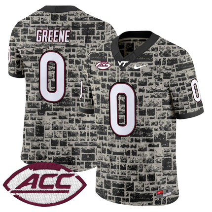 Virginia Tech Hokies 2025 Stone Vapor Limited Jersey - Stitched