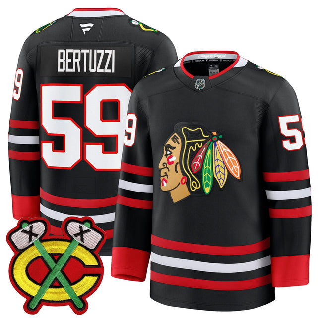 Men's Chicago Blackhawks 2025/26 Premium Jersey - All Stitched