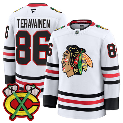 Men's Chicago Blackhawks 2025/26 Premium Jersey - All Stitched