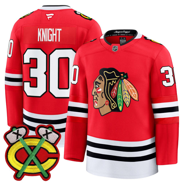 Men's Chicago Blackhawks 2025/26 Premium Jersey - All Stitched