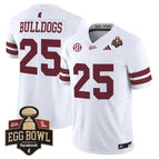 White / #25 Bulldogs / S