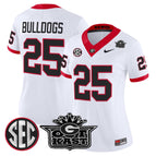 White / #25 Bulldogs / S