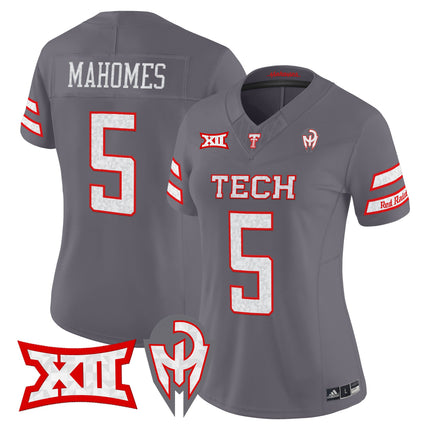 Women's Texas Tech Red Raiders 'Too Cold' Vapor Limited Jersey - Mahomes Collection - All Stitched