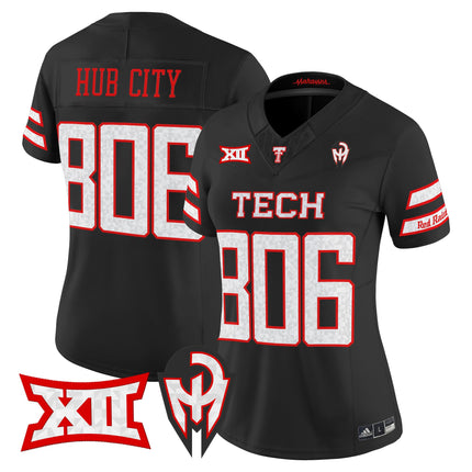 Women's Texas Tech Red Raiders 'Too Cold' Vapor Limited Jersey - Mahomes Collection - All Stitched