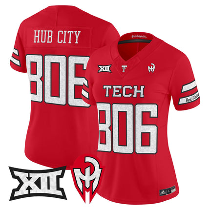 Women's Texas Tech Red Raiders 'Too Cold' Vapor Limited Jersey - Mahomes Collection - All Stitched