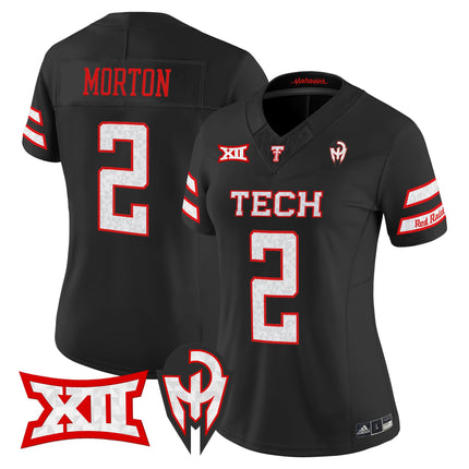 Women's Texas Tech Red Raiders 'Too Cold' Vapor Limited Jersey - Mahomes Collection - All Stitched
