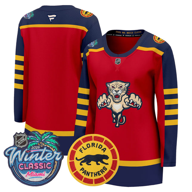 Florida Panthers 2026 Winter Classic Premium Jersey - All Stitched