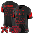 Black / #25 Red Raiders / S