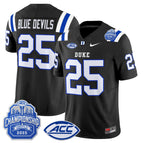 Black / #25 Blue Devils / S