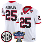 White / #25 Bulldogs / S