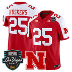 Scarlet Alternate / #25 Huskers / S