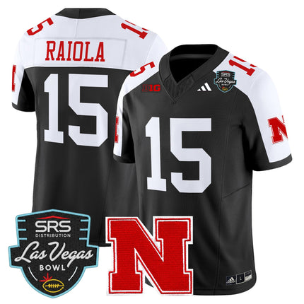 Men's Nebraska Cornhuskers 2025 Las Vegas Bowl Vapor Limited Jersey - All Stitched