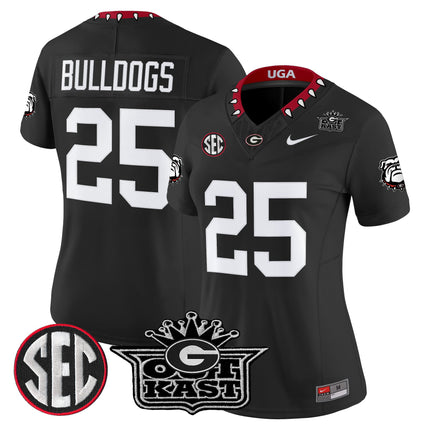 Women's Outkast x Georgia Bulldogs Vapor Limited Jersey - All stitched
