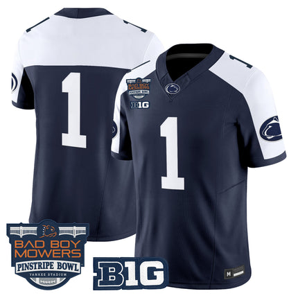 Men's Penn State Nittany Lions 2025 Pinstripe Bowl Vapor Limited Jersey V2 - All Stitched