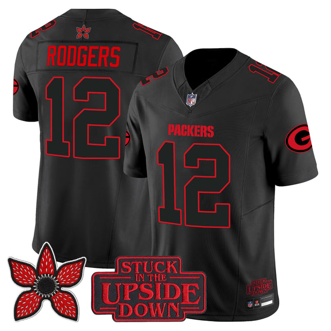 Green Bay Packers 'Stranger Things Edition' Vapor Limited Jersey - All Stitched