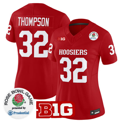 Women's Indiana Hoosiers 2026 Rose Bowl Vapor Limited Jersey - All Stitched