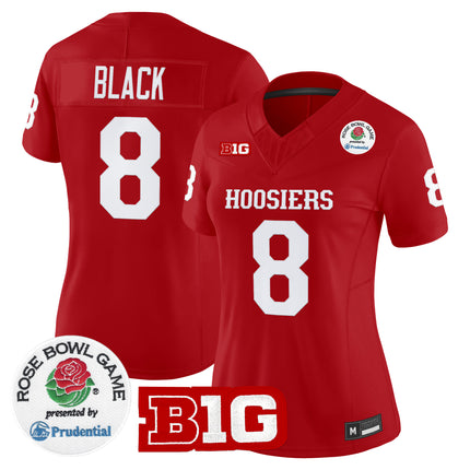 Women's Indiana Hoosiers 2026 Rose Bowl Vapor Limited Jersey - All Stitched