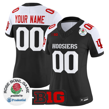 Indiana Hoosiers 2025 Rose Bowl Vapor Limited Custom Jersey - All Stitched