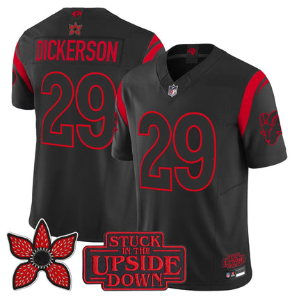 Los Angeles Rams 'Stranger Things Edition' Vapor Limited Jersey - All Stitched