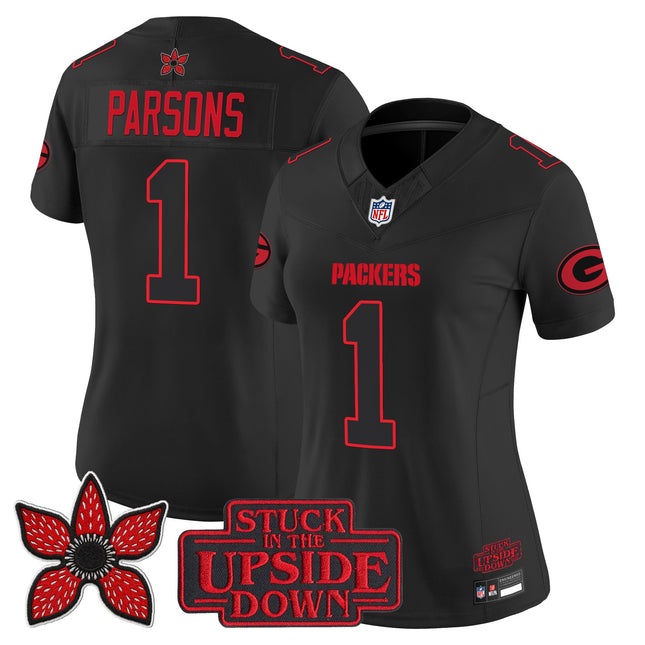 Green Bay Packers 'Stranger Things Edition' Vapor Limited Jersey - All Stitched