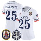 White / Navy 250th / S