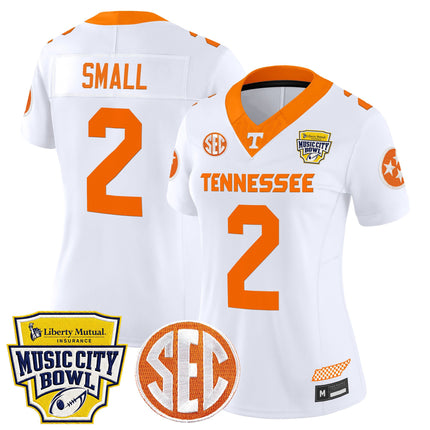 Women's Tennessee Volunteers 2025 Music City Bowl Vapor Limited Jersey - All Stitched