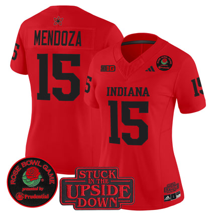 #15 Fernando Mendoza Indiana Hoosiers 2026 Rose Bowl Vapor Limited Jersey - All Stitched