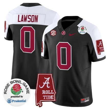 Men's Alabama Crimson Tide 2026 Rose Bowl Vapor Limited Jersey - All Stitched