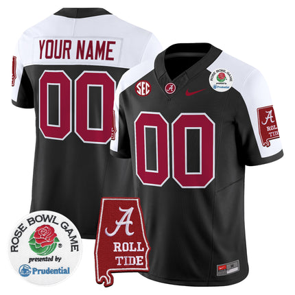 Alabama Crimson Tide 2026 Rose Bowl Vapor Limited Custom Jersey - All Stitched