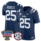 Navy / #25 Rebels / S