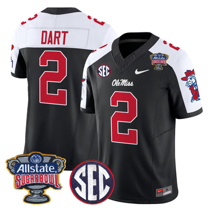 Men's Ole Miss Rebels 2026 Sugar Bowl Vapor Limited Jersey - All Stitched