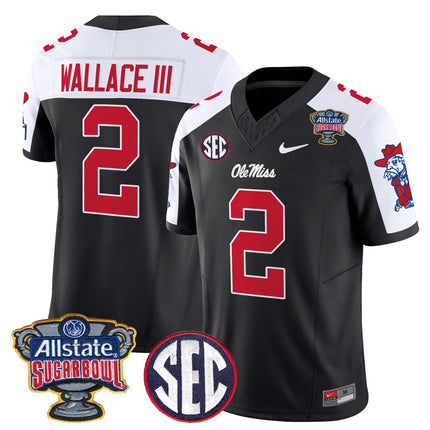 Men's Ole Miss Rebels 2026 Sugar Bowl Vapor Limited Jersey - All Stitched