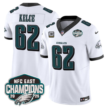 Men's Philadelphia Eagles 2025 NFC East Division Champions Vapor Limited Jersey - All Stitched