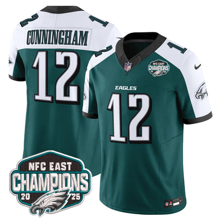 Men's Philadelphia Eagles 2025 NFC East Division Champions Vapor Limited Jersey - All Stitched