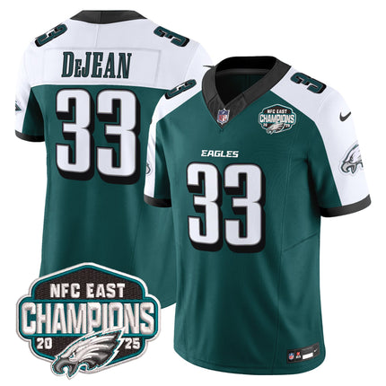 Men's Philadelphia Eagles 2025 NFC East Division Champions Vapor Limited Jersey - All Stitched