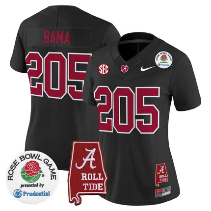 Women's Alabama Crimson Tide 2026 Rose Bowl Vapor Limited Jersey - All Stitched