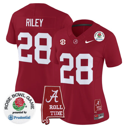 Women's Alabama Crimson Tide 2026 Rose Bowl Vapor Limited Jersey - All Stitched