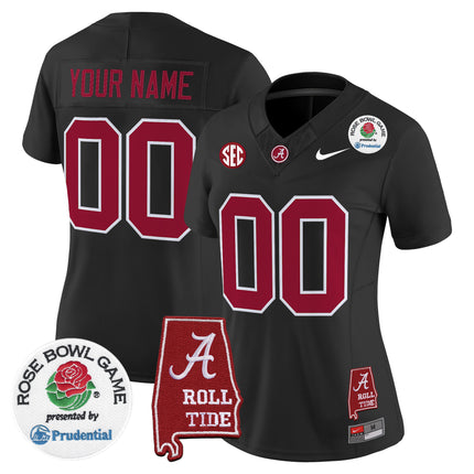 Alabama Crimson Tide 2026 Rose Bowl Vapor Limited Custom Jersey - All Stitched