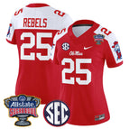 Red Alternate / #25 Rebels / S