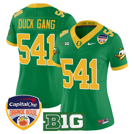 Women's Oregon Ducks 2026 Orange Bowl Vapor Limited Jersey - All Stitched