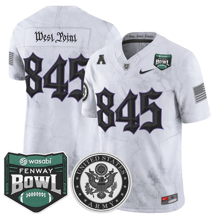Men's Army Black Knights Honoring 250 Years Of Service And Sacrifice Vapor Limited Jersey - 2025 Fenway Bowl Patch - All Stitched