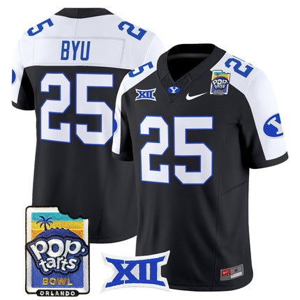 Men's BYU Cougars 2025 Pop-Tarts Bowl Vapor Limited Jersey - All Stitched