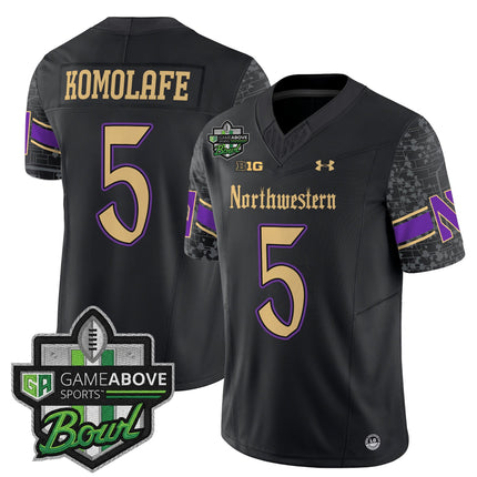 Men's Northwestern Wildcats 2025 GameAbove Sports Bowl Vapor Limited Jersey - All Stitched