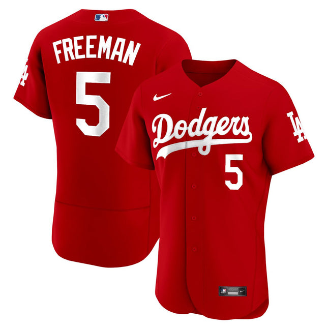 Los Angeles Dodgers Freddie Freeman Jersey - All Stitched