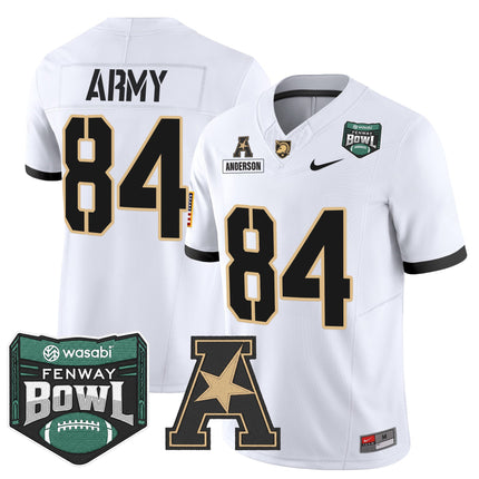 Men's Army Black Knights 2025 Fenway Bowl Vapor Limited Jersey - All Stitched