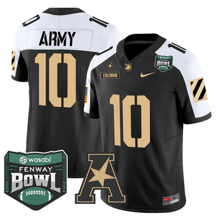 Men's Army Black Knights 2025 Fenway Bowl Vapor Limited Jersey - All Stitched